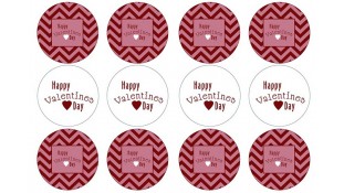 Картинки для капкейків День Закоханих