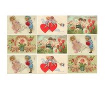 Харчові валентинки для пряників та печива