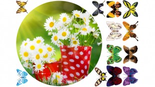 Їстівна картинка "Квіти"