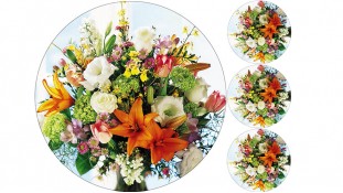 Їстівна картинка "Квіти" 4