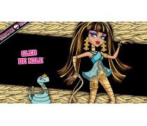 Клео де Ніл з фоном