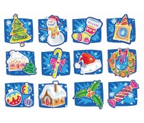 Новорічні картинки для пряників