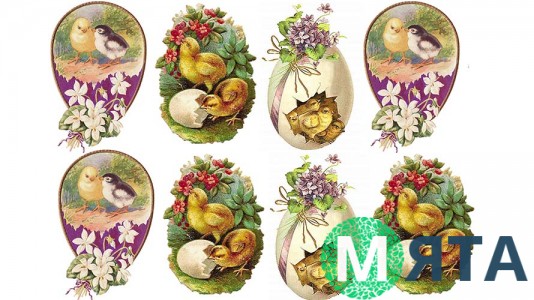 Харчова картинка Великодня 2