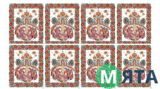 Харчова картинка Великдень 1