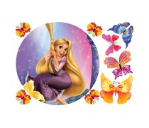 Рапунцель та метелики