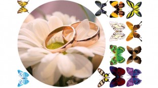 Харчова картинка Весільна 2