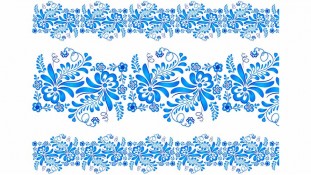 Блакитний Орнамент