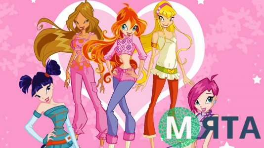 Winx Club рожевий фон