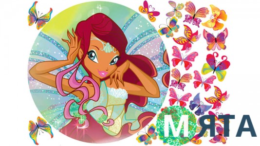 Winx для торта та капкейків