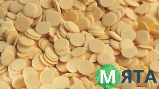 Глазур кондитерська біла, Mir