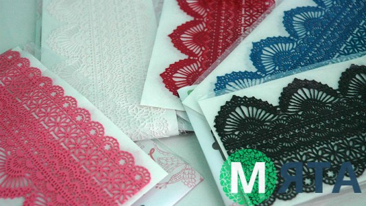 Мереживо для торта №425