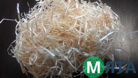 Дерев'яний наповнювач для пакування, 50 грам