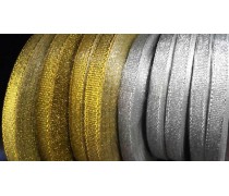 Стрічки парча 0,6 см, рулон