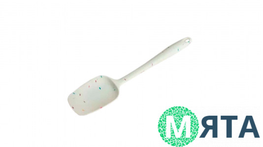 Силіконова лопатка-ложка цільнолита