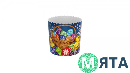 Паперові форми для пасок №8-2. 70х78 мм (110 грам)