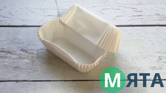 Паперова форма для еклерів 80х35 мм