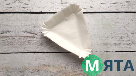 Паперова форма для шматочка торта