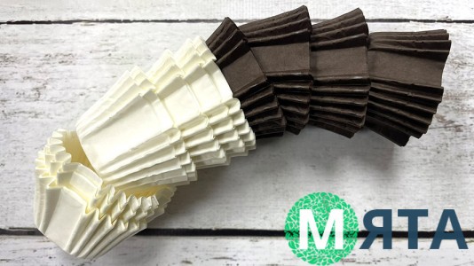 Паперові формочки квадратні 27х27