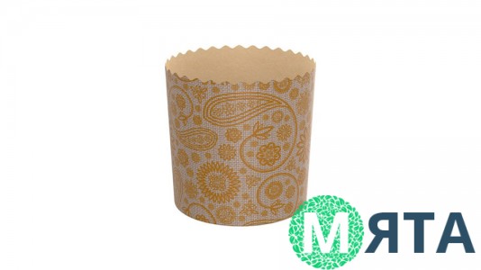 Паперова форма для паски №5-3 70х55 (80 грам)