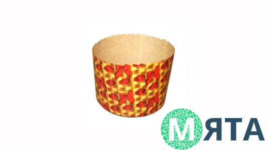Паперові форми для паски Плетенка 70х60 мм
