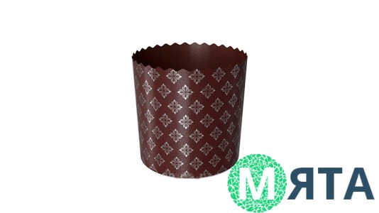 Паперові форми для паски Срібло 70х85 (110 грам)