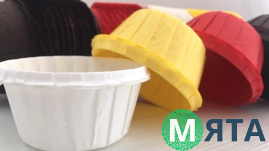 Паперові форми з бортиком 55х35