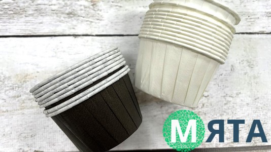 Паперові форми із закрученим бортиком 50х40