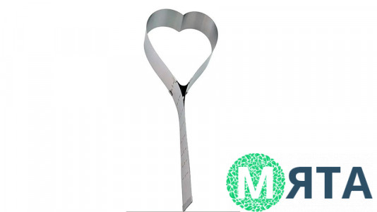 Розсувна форма для гарніру та бісквіту Серце