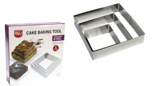 Набір форм Квадрат, 3шт