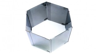 Розсувна форма Шестигранник, висота 15 см