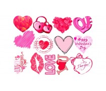 Їстівна картинка День Закоханих 12