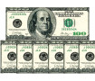 Їстівна картинка Долари 