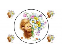 Їстівна картинка "Квіти" 15