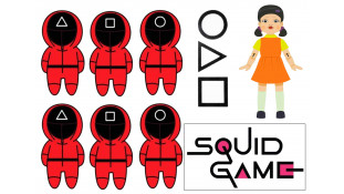 Їстівна картинка "Гра в кальмара" 2