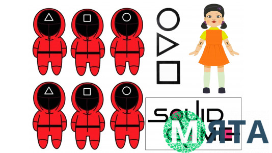 Їстівна картинка "Гра в кальмара" 2