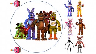 Аніматроніки Фнаф 3