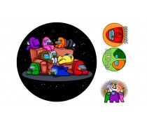 Їстівна картинка Амонг ас (Among Us) 7