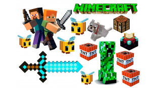 Їстівна картинка Майнкрафт 8