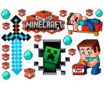 Їстівна картинка Майнкрафт 10