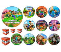 Їстівна картинка Майнкрафт 11