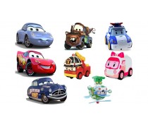 Їстівна картинка Тачки, Робокар