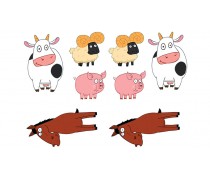 Їстівна картинка "Синій трактор" 2