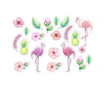 Їстівна картинка з Фламінго 2