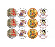 Їстівна картинка "8 Березня". 10