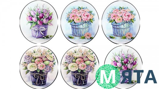 Їстівна картинка "Квіти" 12