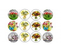 Їстівна картинка "Квіти" 16