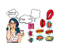 Їстівна картинка Поп Арт 8