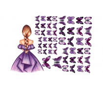 Їстівна картинка Дівчина 3