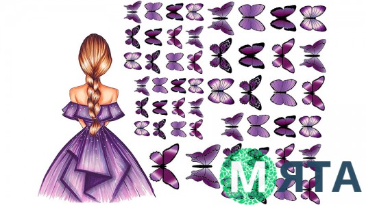 Їстівна картинка Дівчина 3