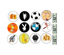 Їстівна картинка "Чоловічий набір"